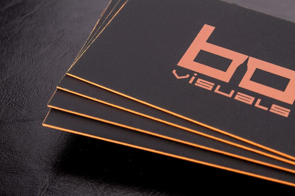 Hard Suede Business Cards 2 | Luxury Printing