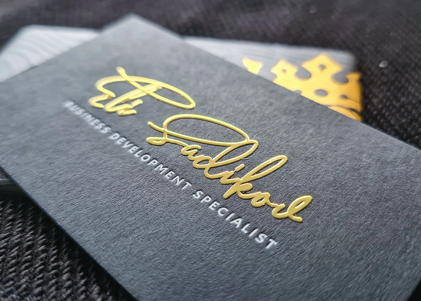 Luxury business cards • Ricrea Grafica