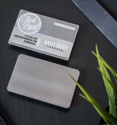 Stainless Steel Business Cards | Luxury Printing