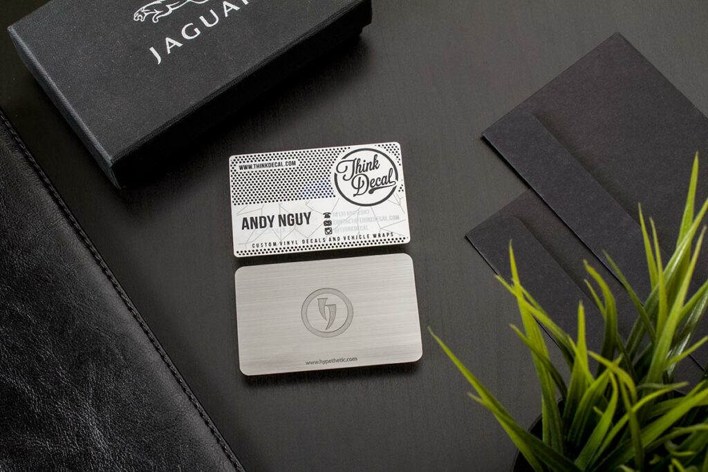 Stainless Steel Business Cards Designs | Luxury Printing